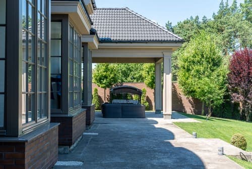Concrete patio in Visalia, CA